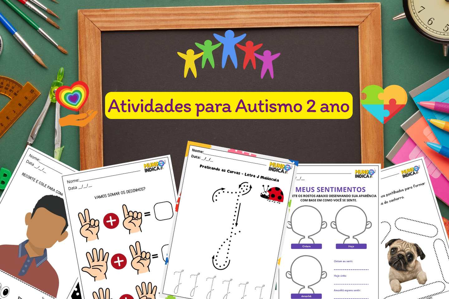 Atividades para Autismo 2 ano