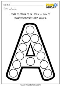 23 Atividades de Pintura para Autismo para Imprimir