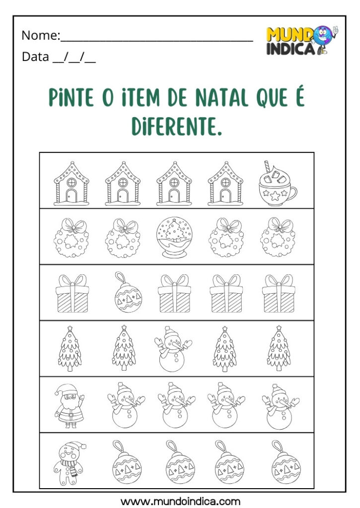 15 Atividades Sobre Igual E Diferente Para Educação Infantil