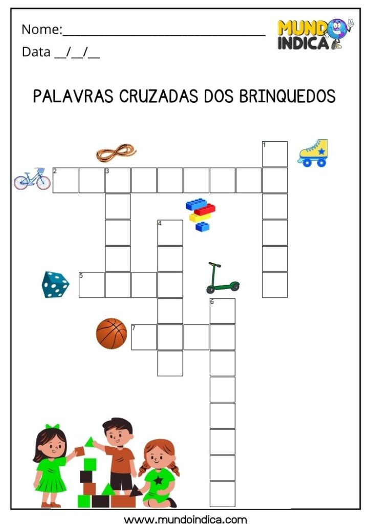 15 Atividades de Palavras Cruzadas na Educação Infantil