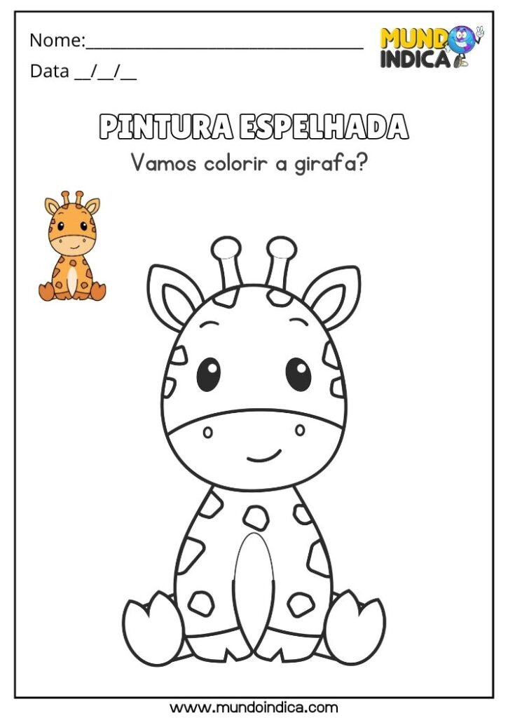15 Atividades de Pintura Espelhada para Educação Infantil