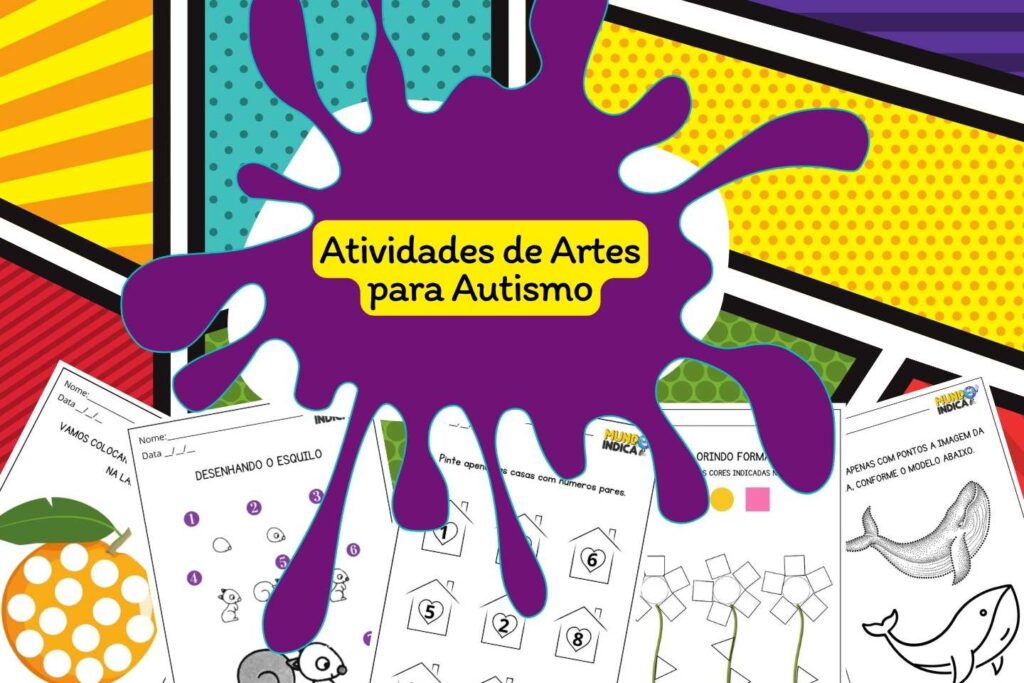 15 Atividades de Artes para Autismo para Imprimir