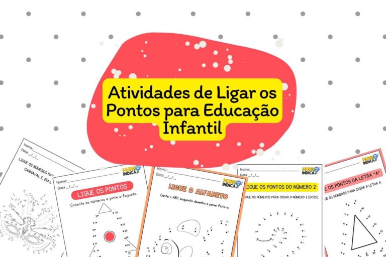 15 Atividades de Ligar os Pontos para Educação Infantil