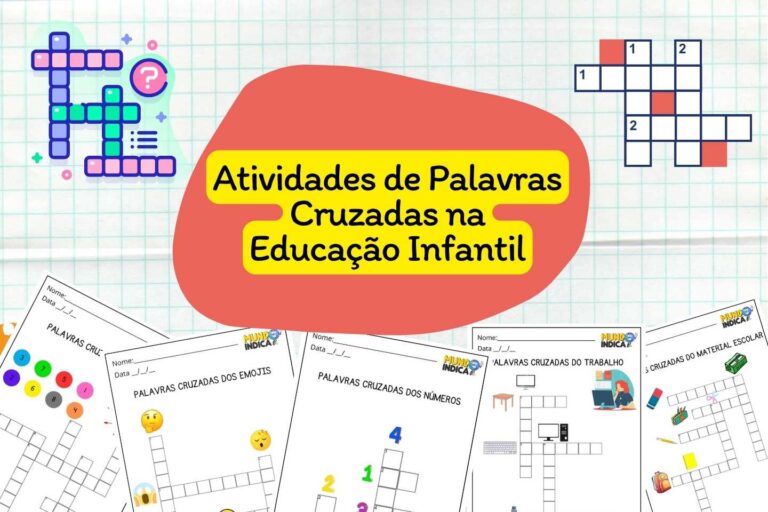 15 Atividades de Palavras Cruzadas na Educação Infantil