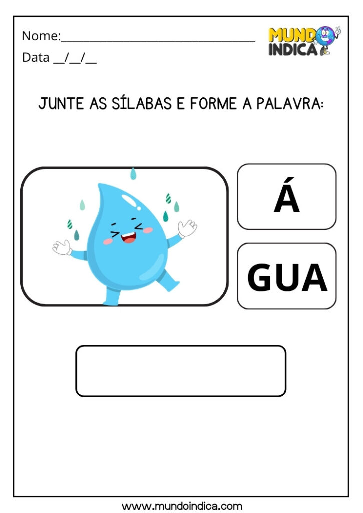 15 Atividades do Dia da Água para Educação Infantil para Imprimir