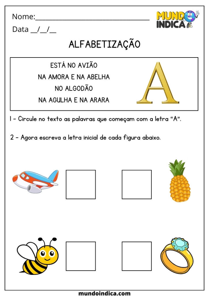 15 Atividades para Educação Infantil 5 Anos para Imprimir