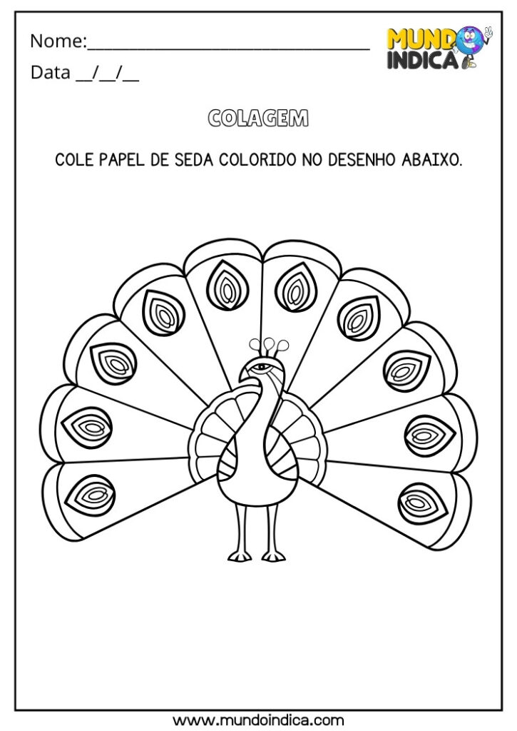 10 Atividades de Colagem para Educação Infantil