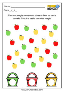 16 Atividades de Contagem: Números e Quantidades para Educação Infantil