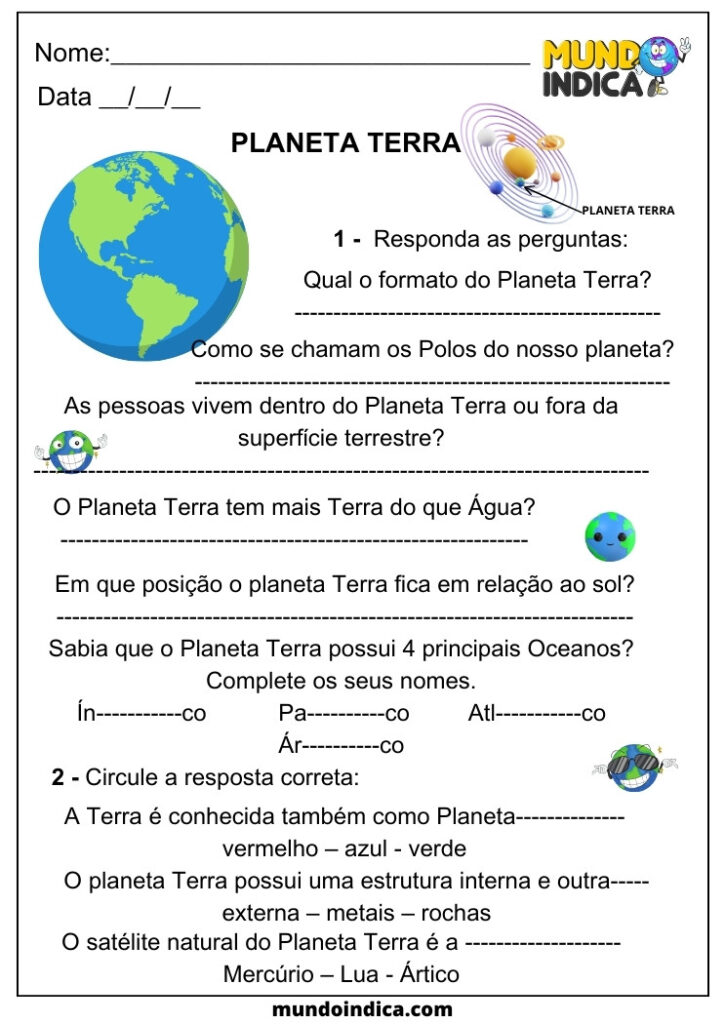 20 Atividades de Geografia para o 3 ano do Ensino Fundamental