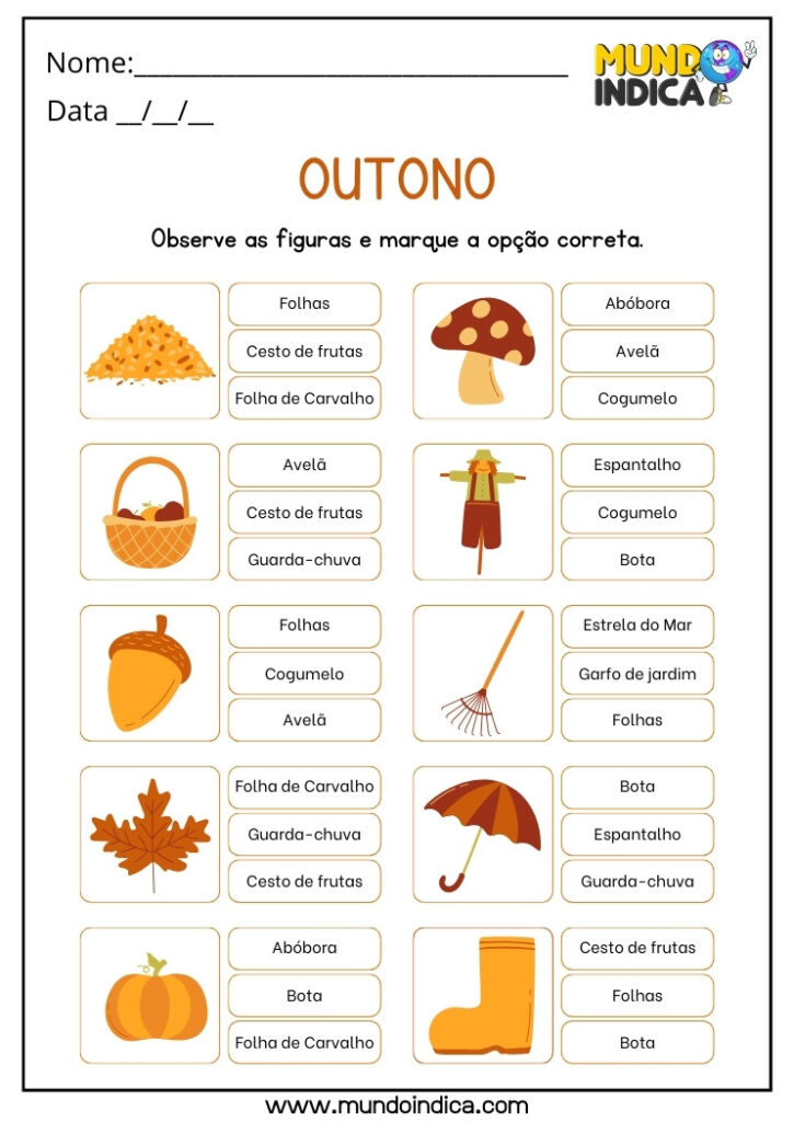15 Atividades De Outono Para Educa o Infantil Para Imprimir