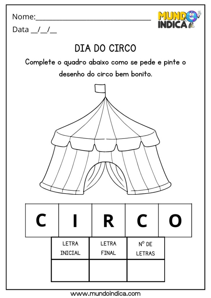 15 Atividades para o Dia do Circo para Educação Infantil