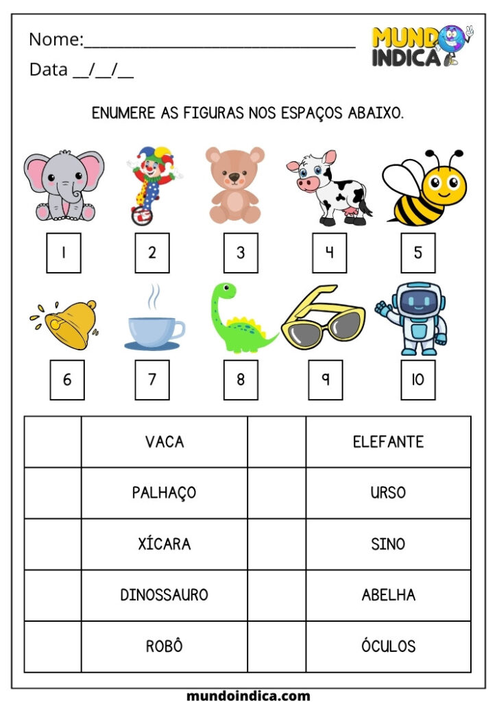 15 Atividades para Educação Infantil 5 Anos para Imprimir