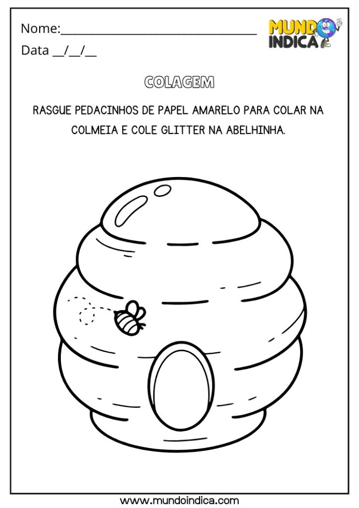 10 Atividades de Colagem para Educação Infantil