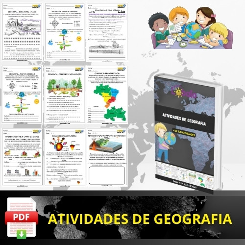 Atividades de Geografia para Imprimir em PDF