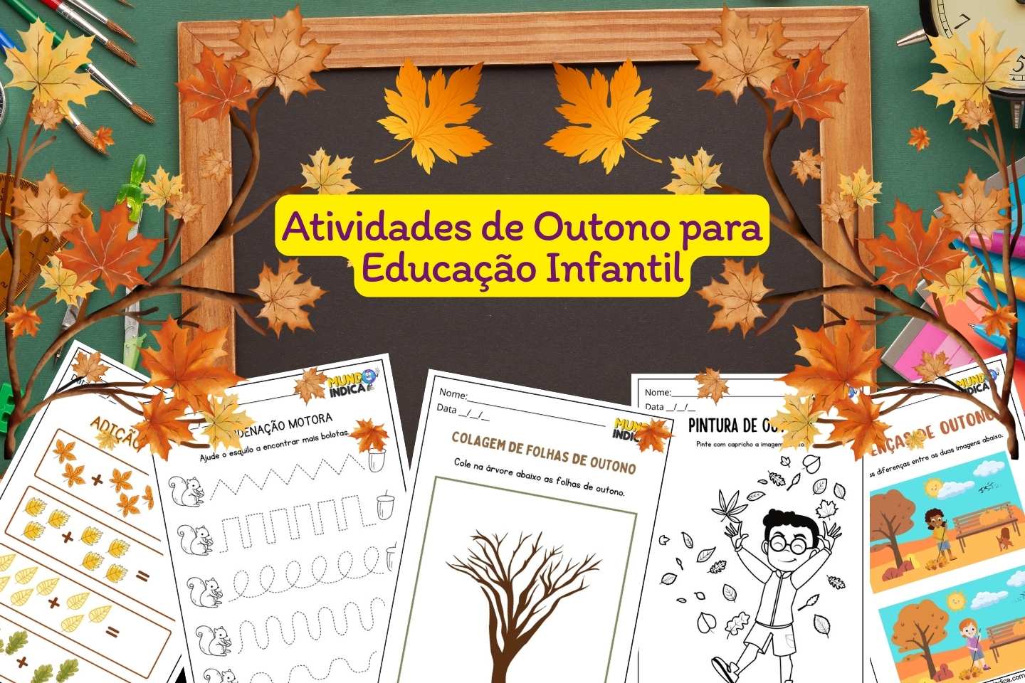 Atividades de Outono para Educação Infantil