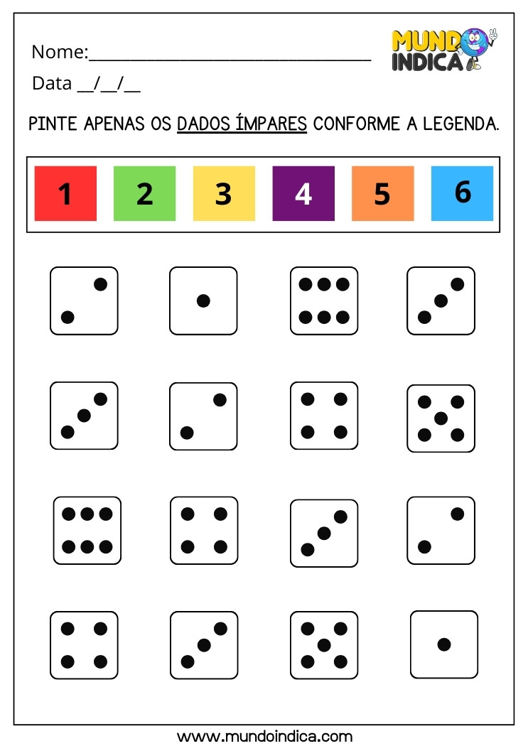 Atividade de Estimulação Cognitiva para Imprimir