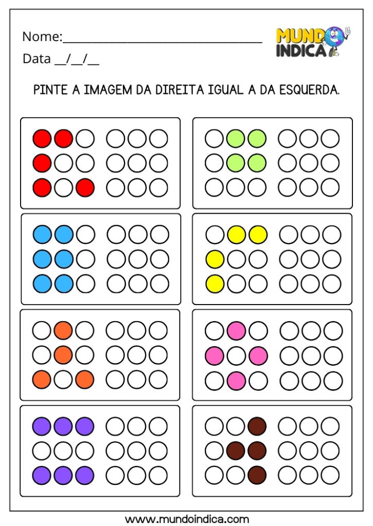 10 Atividades de Estimulação Cognitiva para Autismo para Imprimir