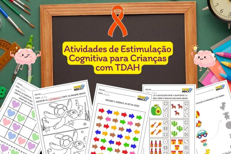 10 Atividades de Estimulação Cognitiva para Crianças com TDAH