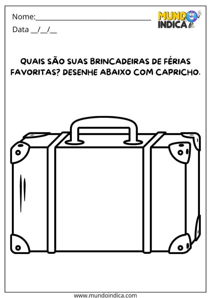 30 Atividades de Férias para Educação Infantil