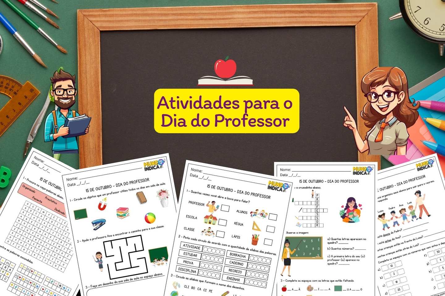 Atividades para o Dia do Professor