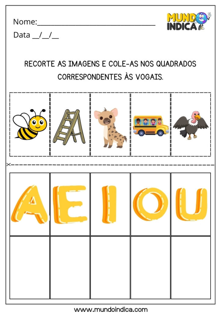 10 Atividades Lúdicas com as Vogais