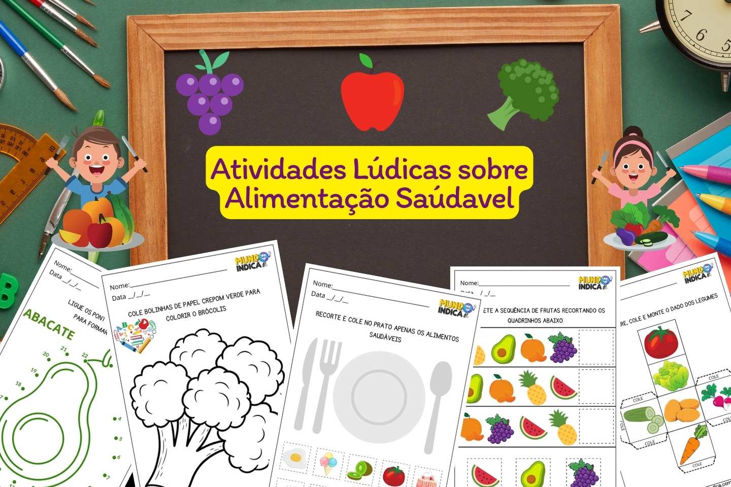 Atividades Lúdicas sobre Alimentação Saúdavel