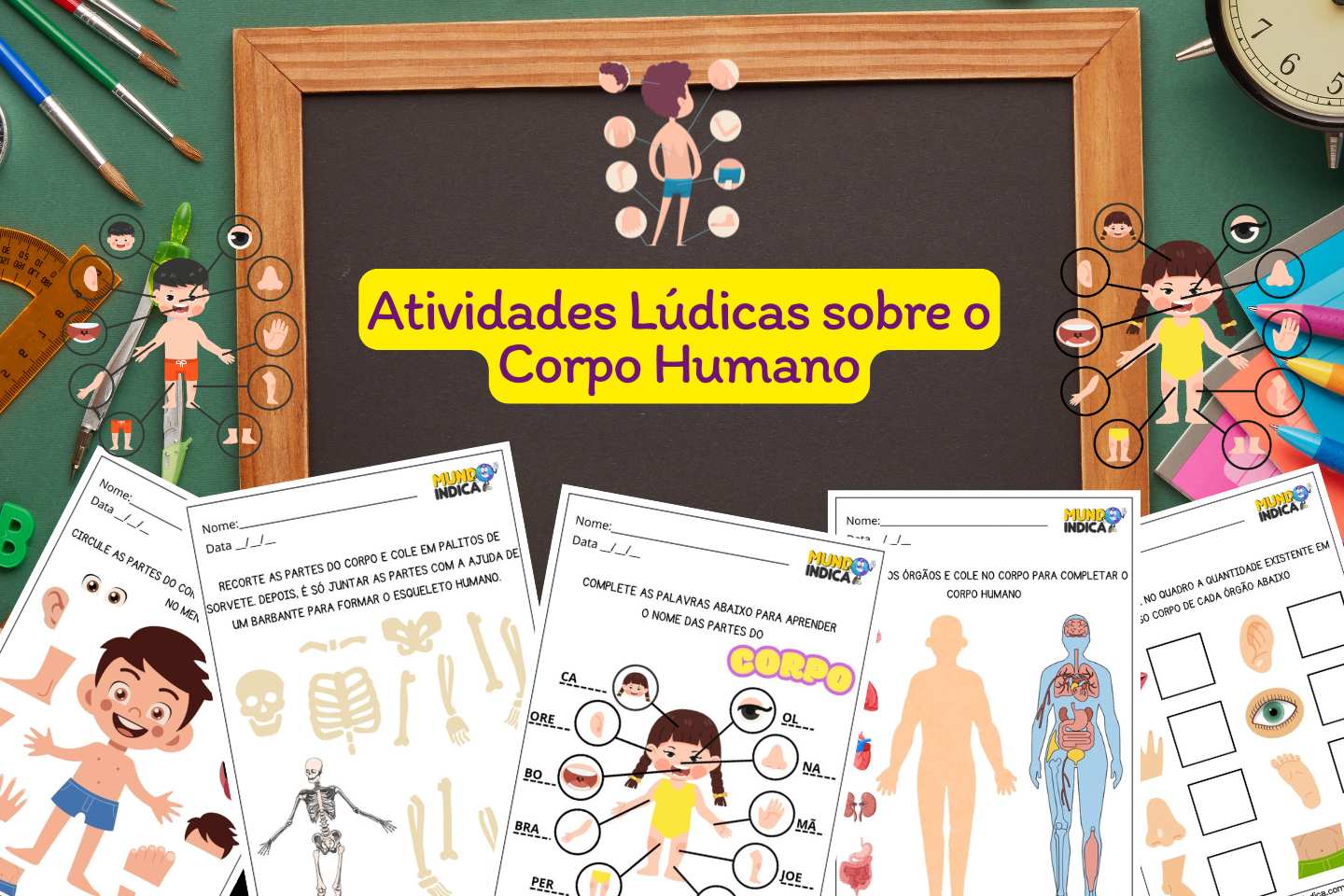 Atividades Lúdicas sobre o Corpo Humano