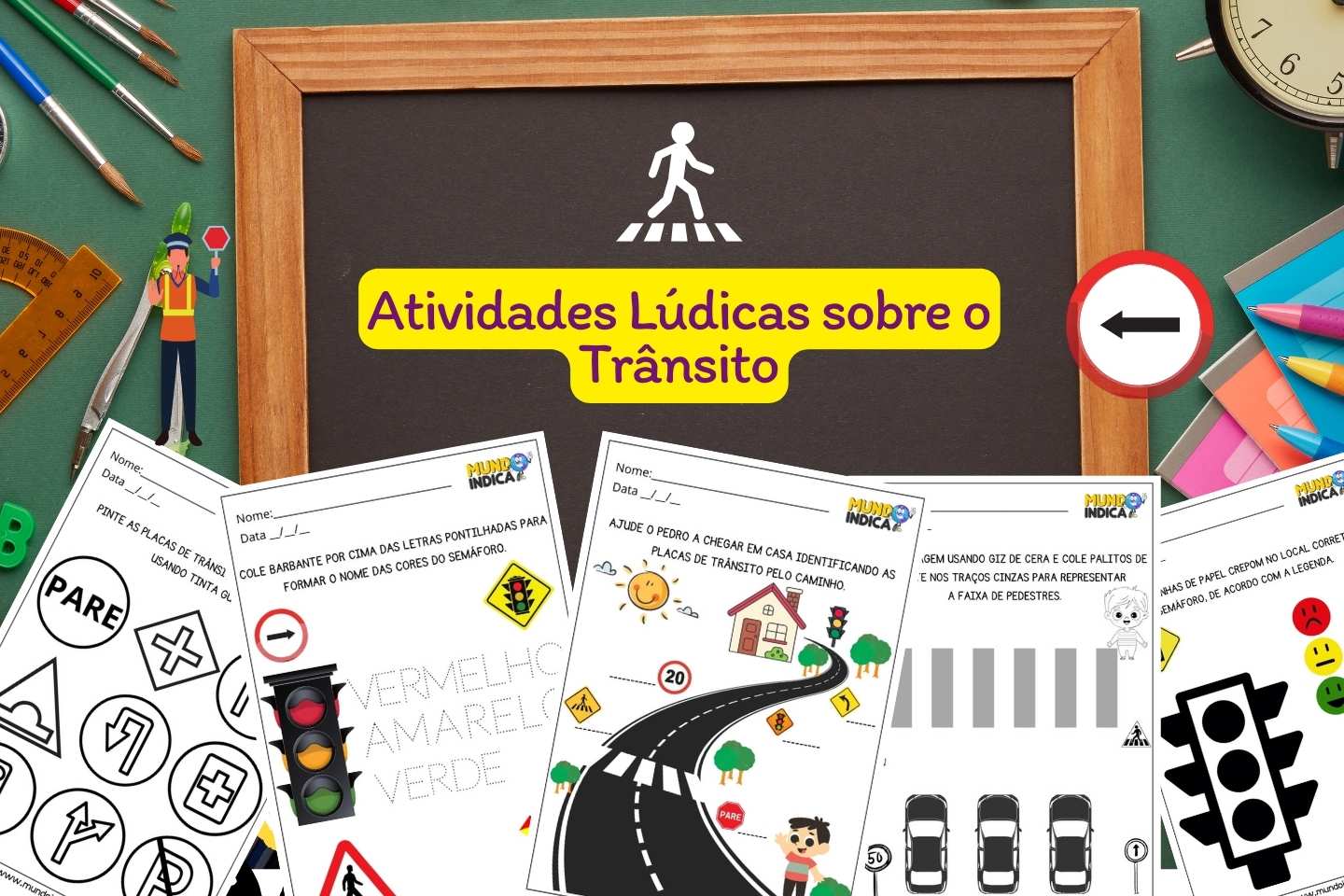 Atividades Lúdicas sobre o Trânsito