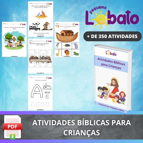 Atividades Bíblicas para Crianças Material em PDF