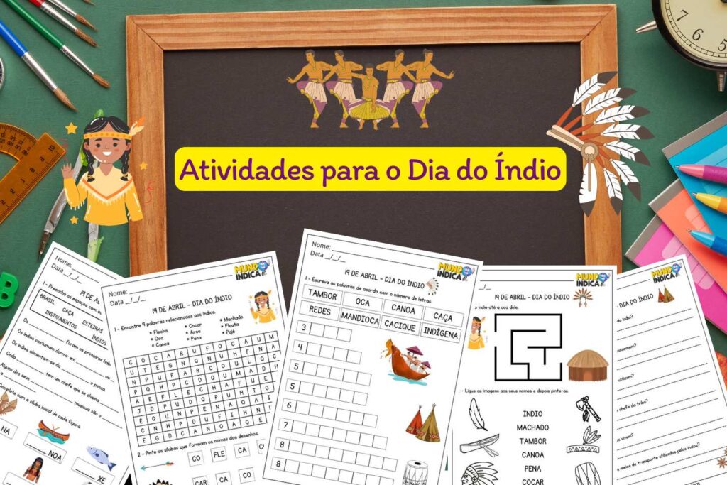 10 Atividades para o Dia do Índio