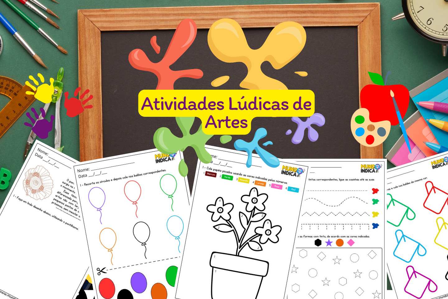 Atividades Lúdicas de Artes