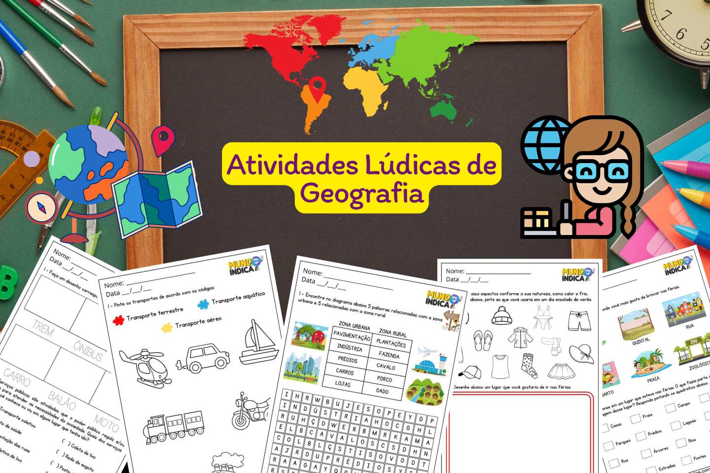 Atividades Lúdicas de Geografia