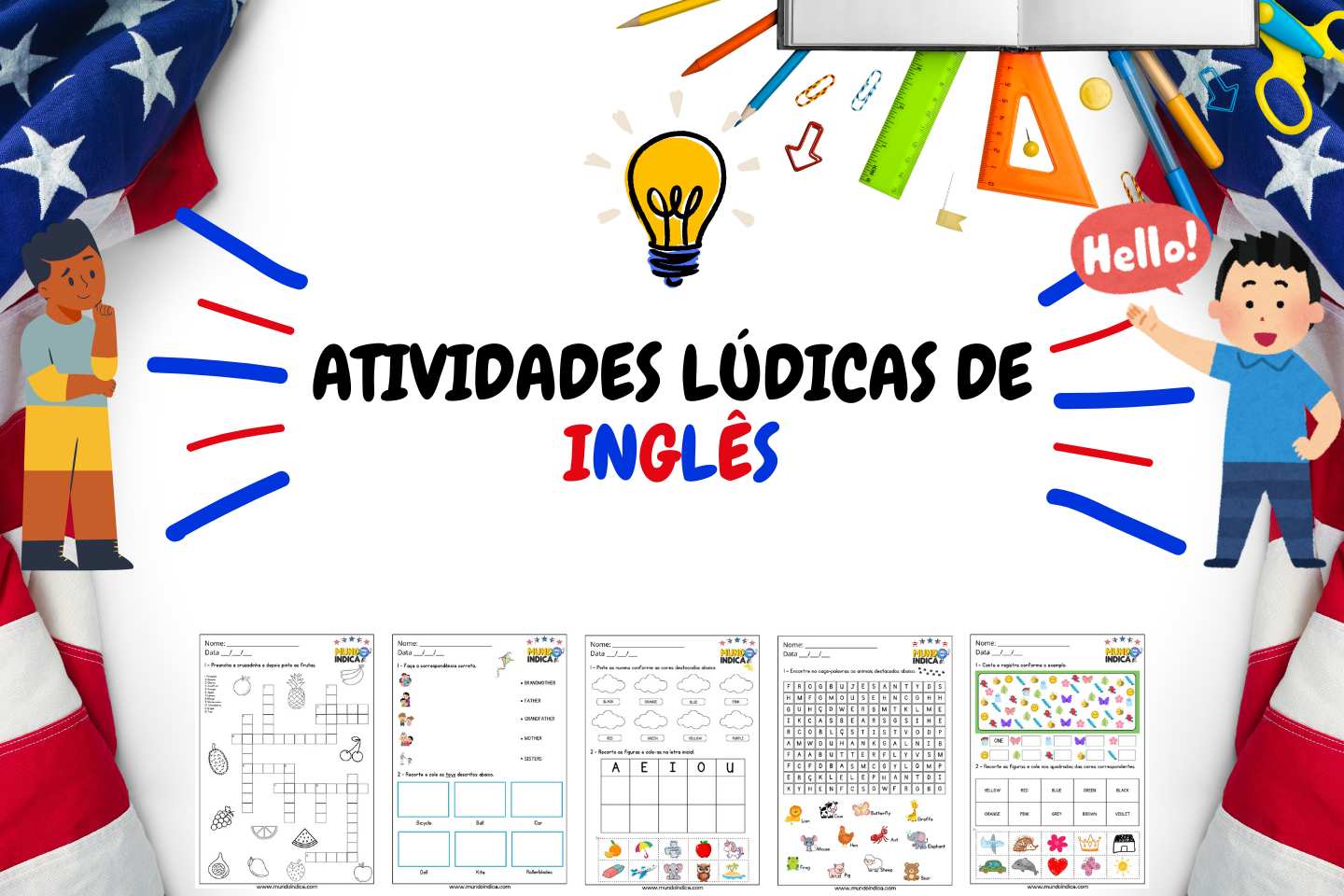 Atividades Lúdicas de Inglês