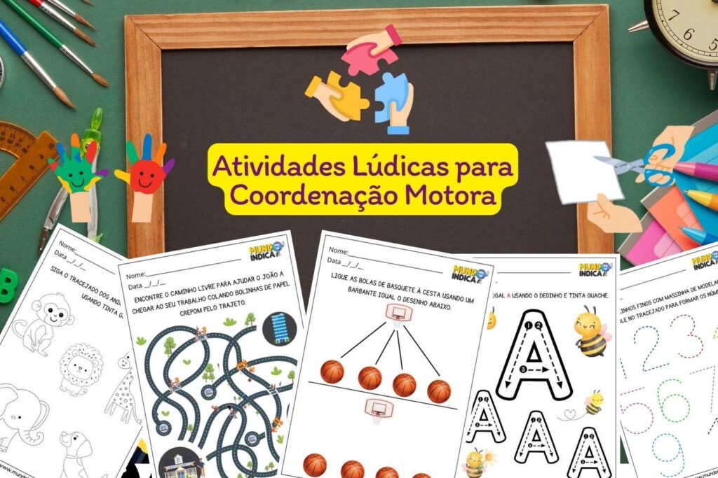 10 Atividades Lúdicas para Coordenação Motora