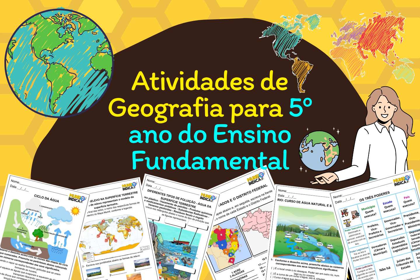 Atividades de Geografia para 5º ano do Ensino Fundamental