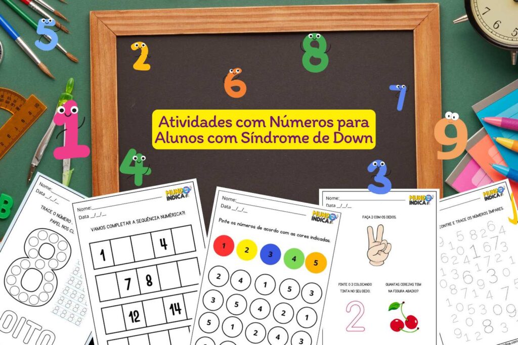 15 Atividades com Números para Alunos com Síndrome de Down