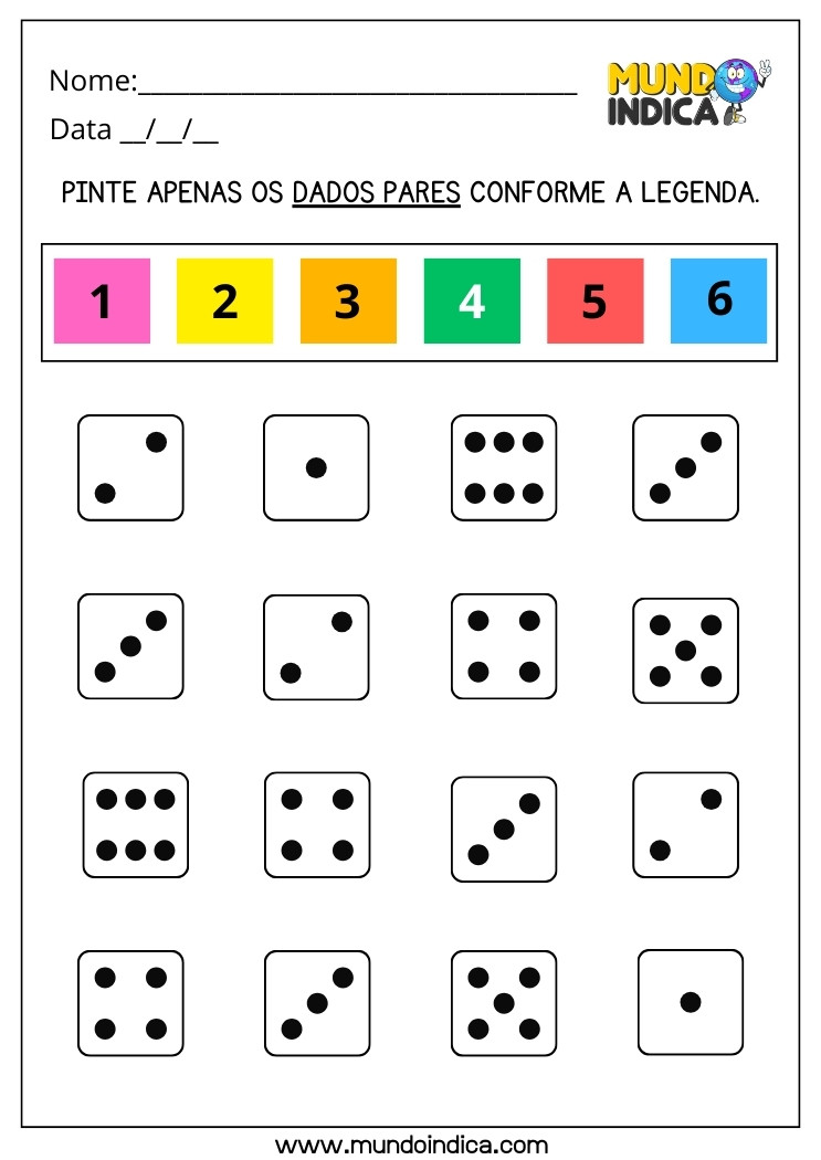 Atividade de Estimulação Cognitiva para Férias da Educação Especial para Imprimir