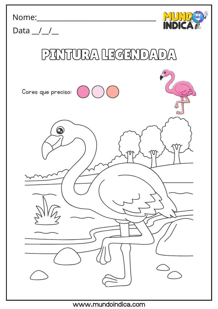 Atividade de Férias para TDAH para Colorir