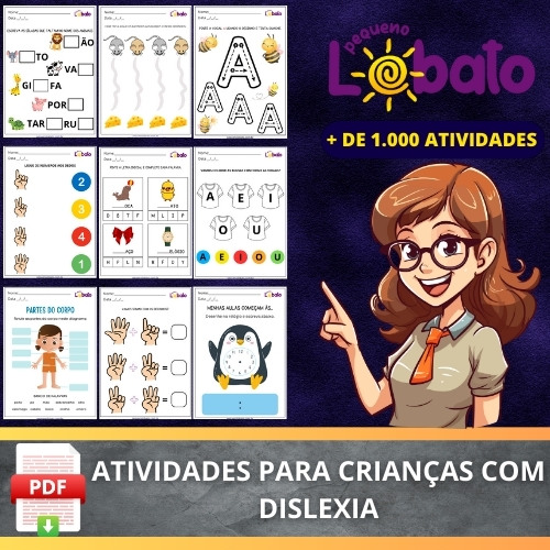 Atividades para Alunos com Dislexia Material Completo em PDF