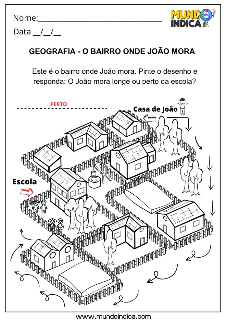 20 Atividades de Geografia para 1 ano Ensino Fundamental com Respostas