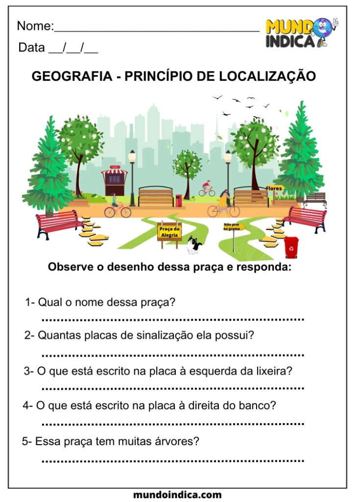 11 Atividades de Geografia para Educação Especial