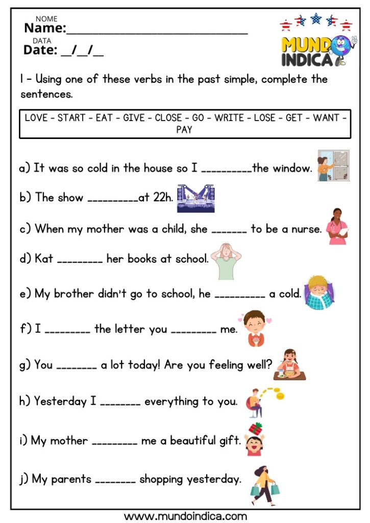 10 Atividades de Inglês para o 9 ano do Ensino Fundamental