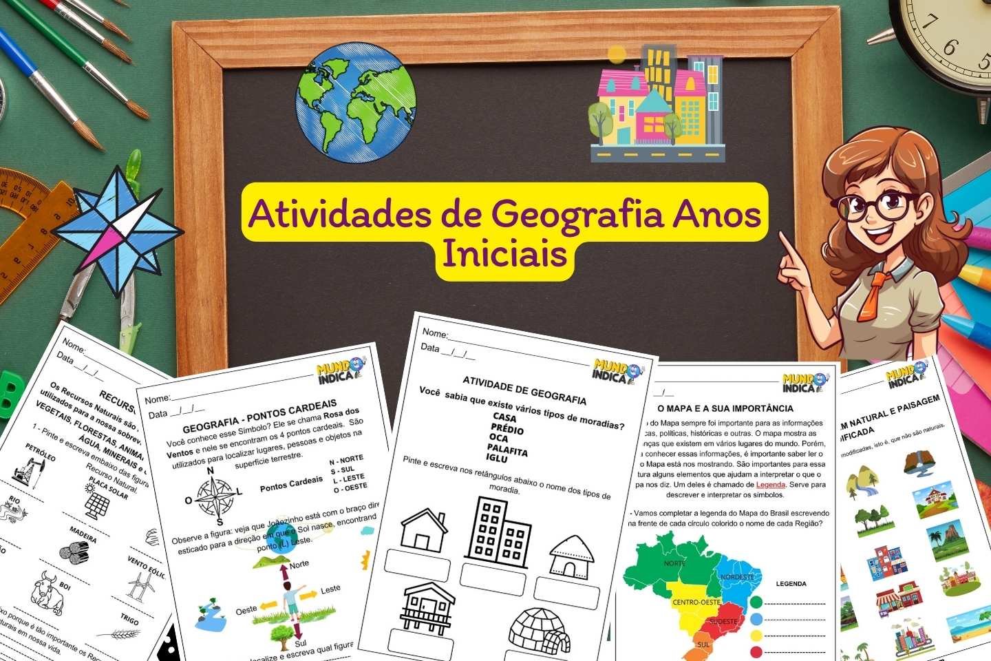Atividades de Geografia Anos Iniciais