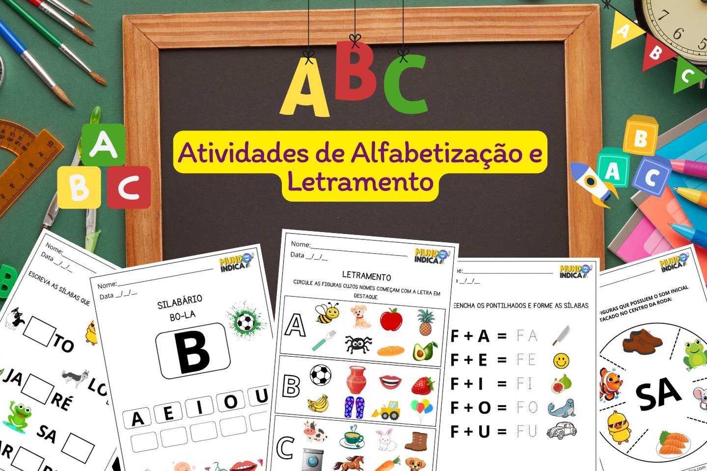 Atividades de Alfabetização e Letramento