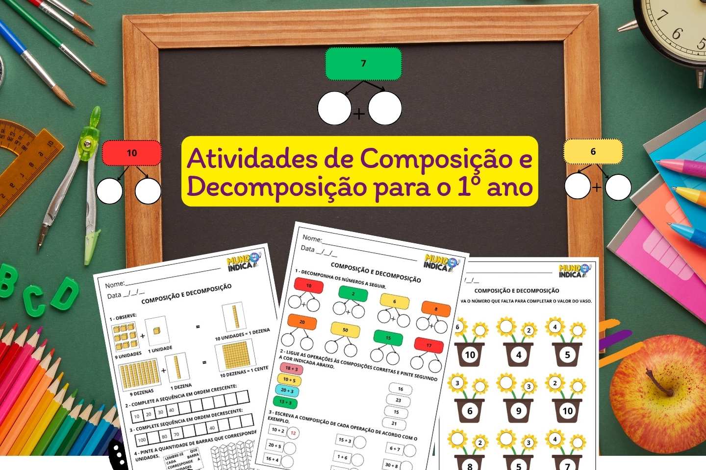 Atividades de Composição e Decomposição para o 1º ano