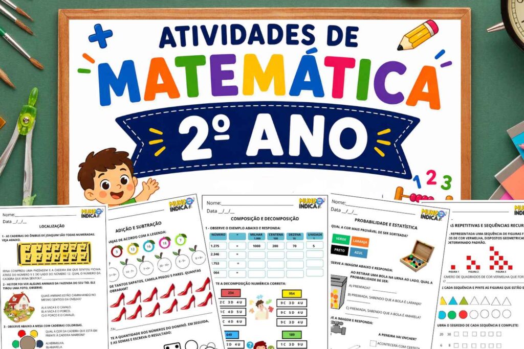 Atividades de Matemática 2º Ano do Ensino Fundamental segundo a BNCC
